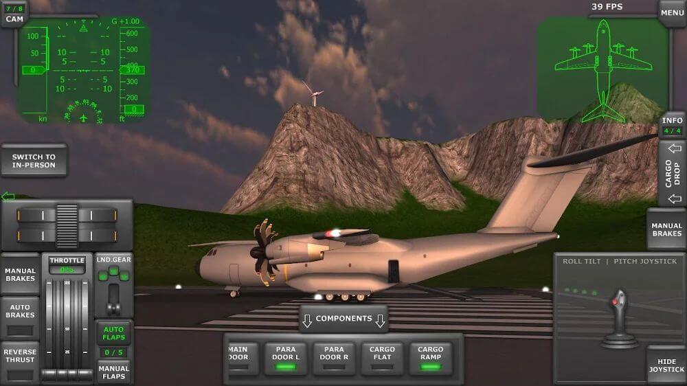 Turboprop Flight Simulator 3D v1.31 MOD APK (Unlimited Money)