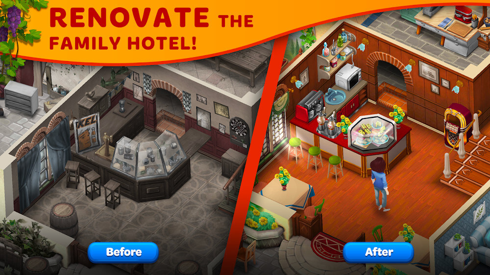 Tuscany Villa v1.32.2 MOD APK (Unlimited Money, Stars)