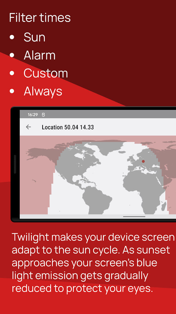 Twilight: Blue light filter v14.0 b541 APK + MOD (Pro Unlocked)