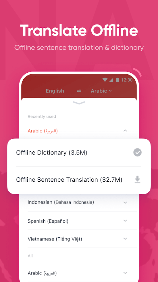 U Dictionary Translator v6.6.7 MOD APK (Premium Unlocked)