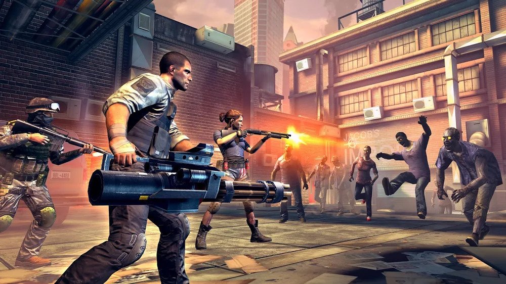 UNKILLED v2.1.6 MOD APK + OBB (Unlimited Ammo/Rockets)