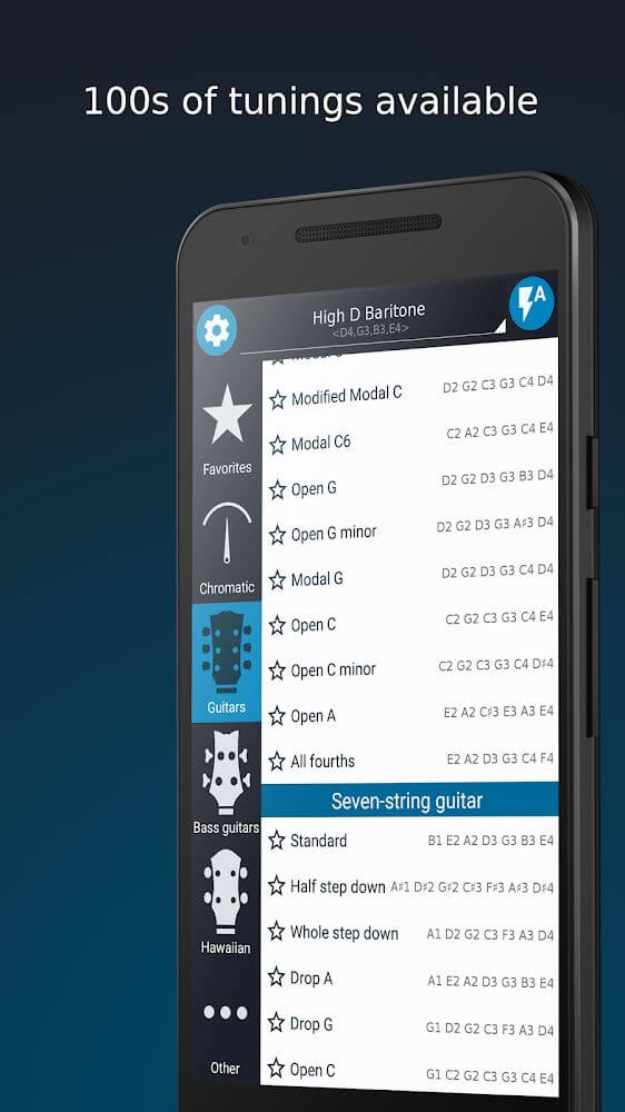 Ultimate Guitar Tuner v2.15.4 APK + MOD (Pro Unlocked)