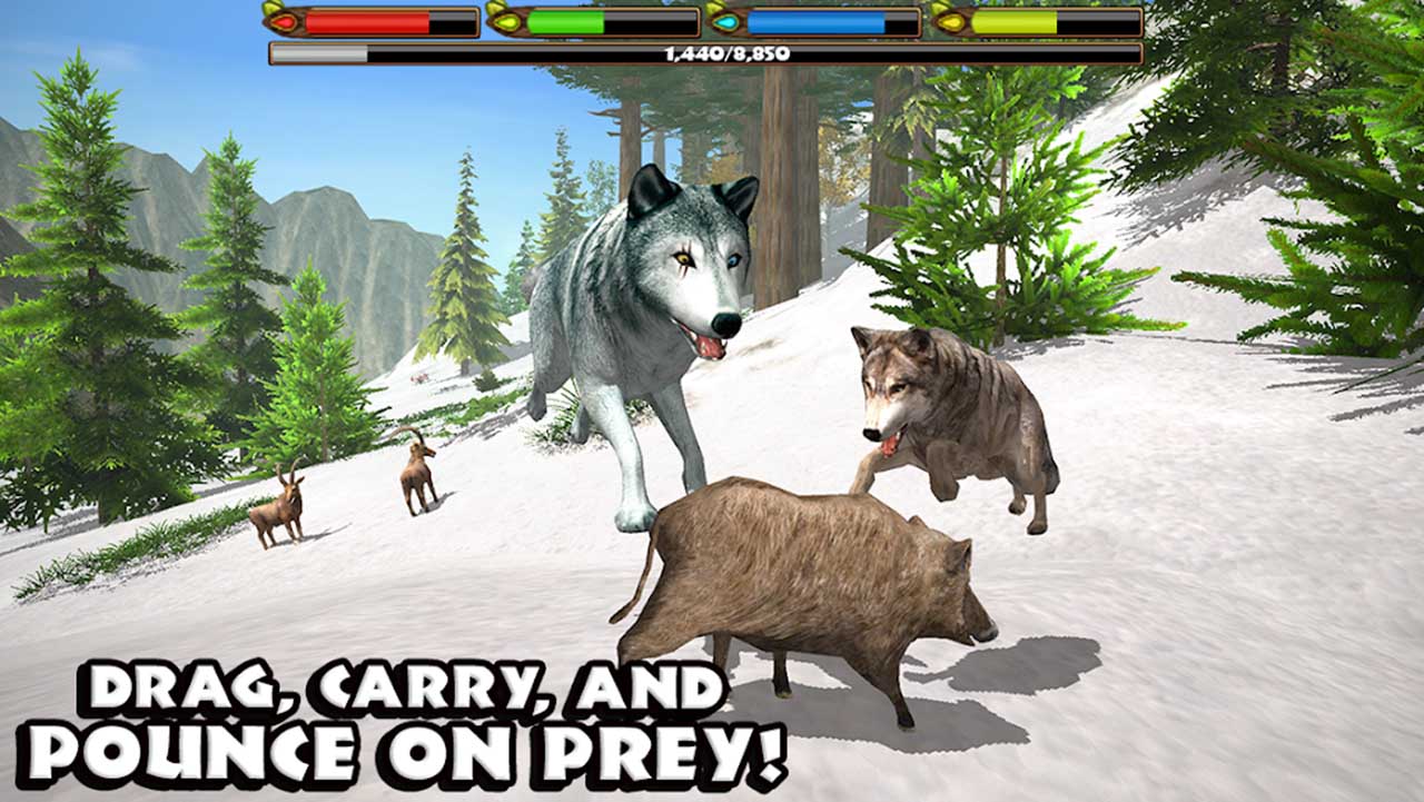 Ultimate Wolf Simulator MOD APK 1.2 (Unlimited Money)
