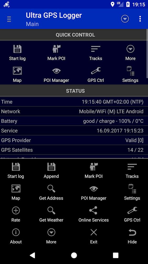 Ultra GPS Logger v3.199 APK (Patched/Optimized)