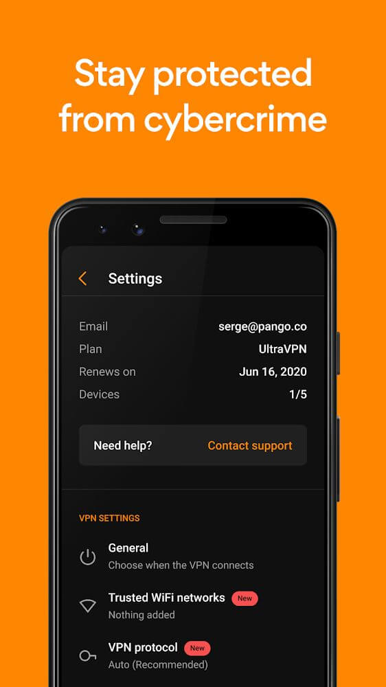 UltraVPN by Hexatech v6.2.0 APK + MOD (Premium Unlocked)