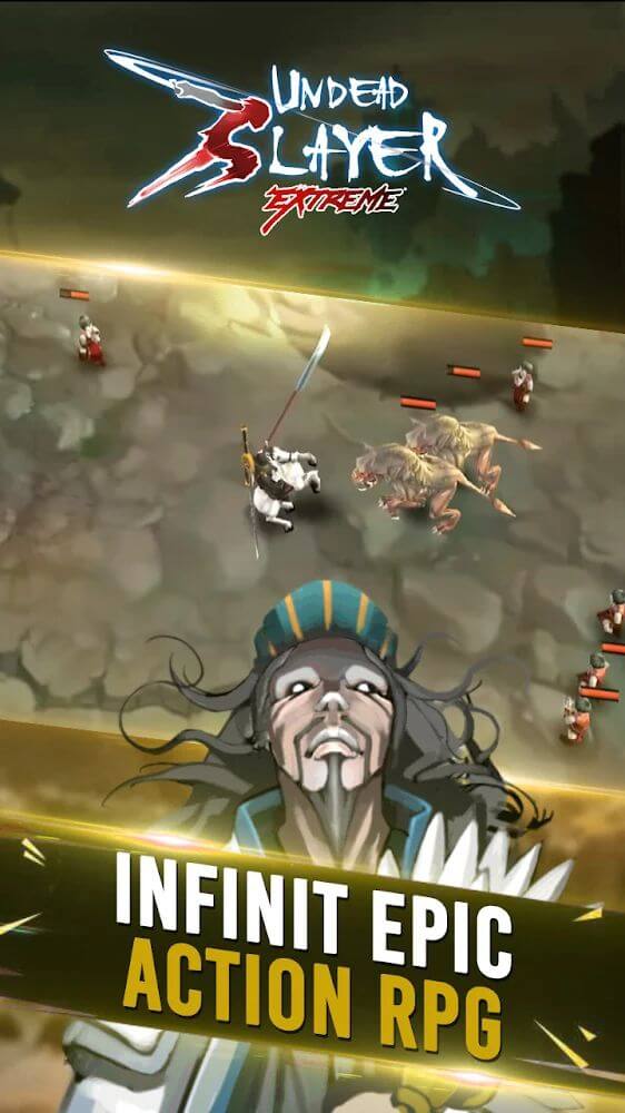 Undead Slayer Extreme v1.5.1 MOD APK (God Mod, High XP, Max Combo)