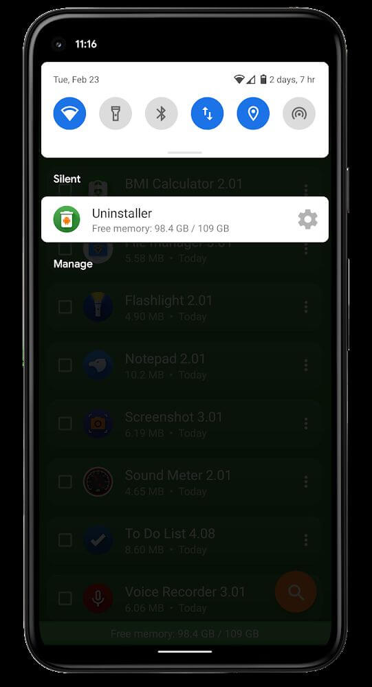 Uninstaller v2.22 APK + MOD (Pro Unlocked)