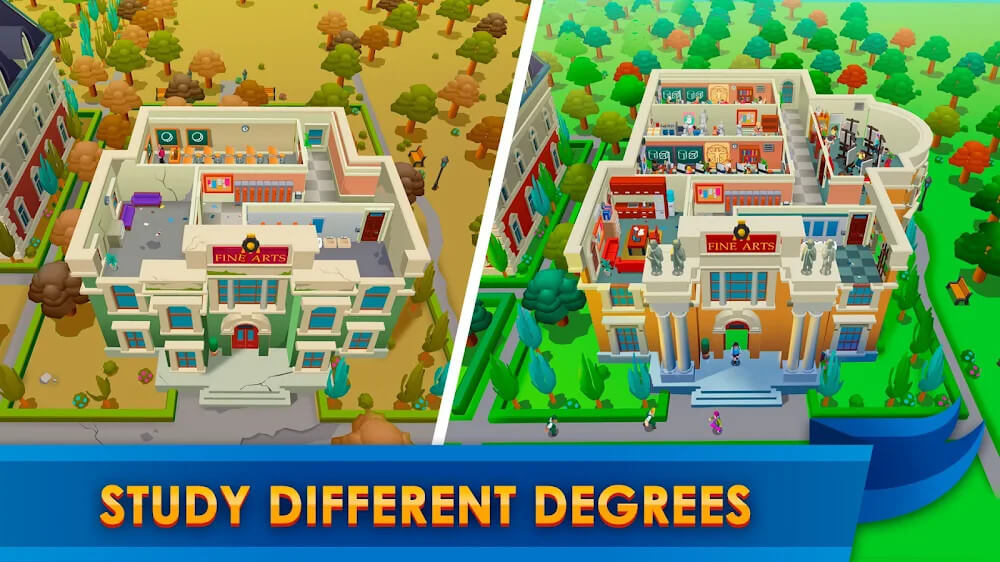 University Empire Tycoon v1.1.9 MOD APK (Unlimited Money)