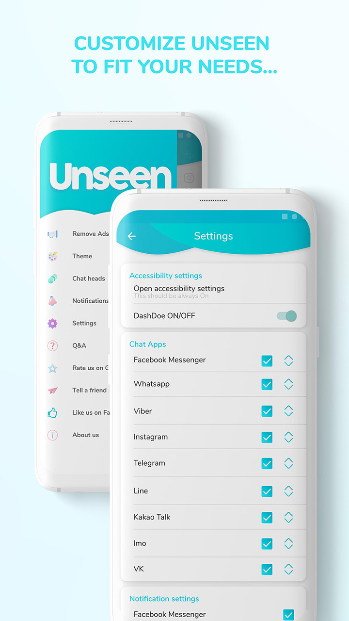Unseen: No Last Seen MOD APK 3.1.0 (Premium)