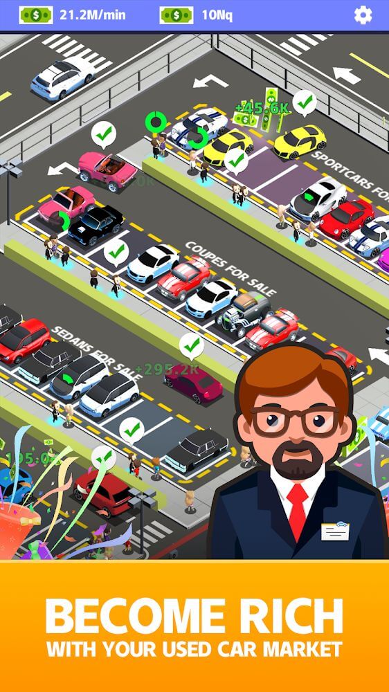 Used Car Dealer Tycoon v1.9.924 MOD APK (Unlimited Money)