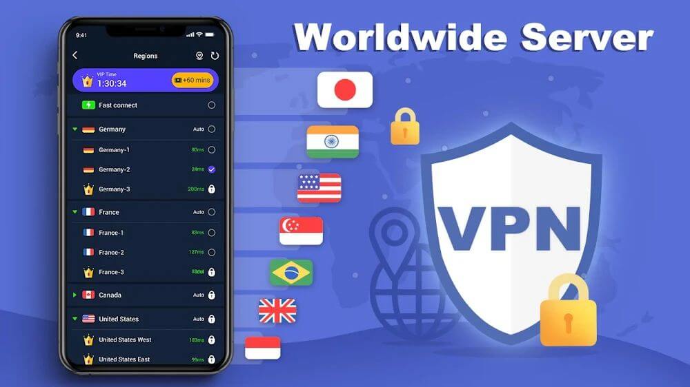 VPN Master v4.0.138 APK + MOD (VIP Unlocked)