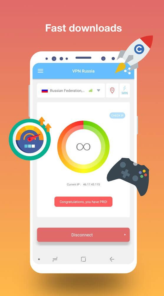 VPN Russia: Get Russian IP v1.155 APK + MOD (Pro Unlocked)