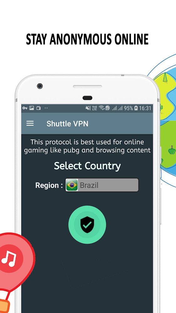 VPN: Shuttle VPN v2.5 APK + MOD (Pro Unlocked)
