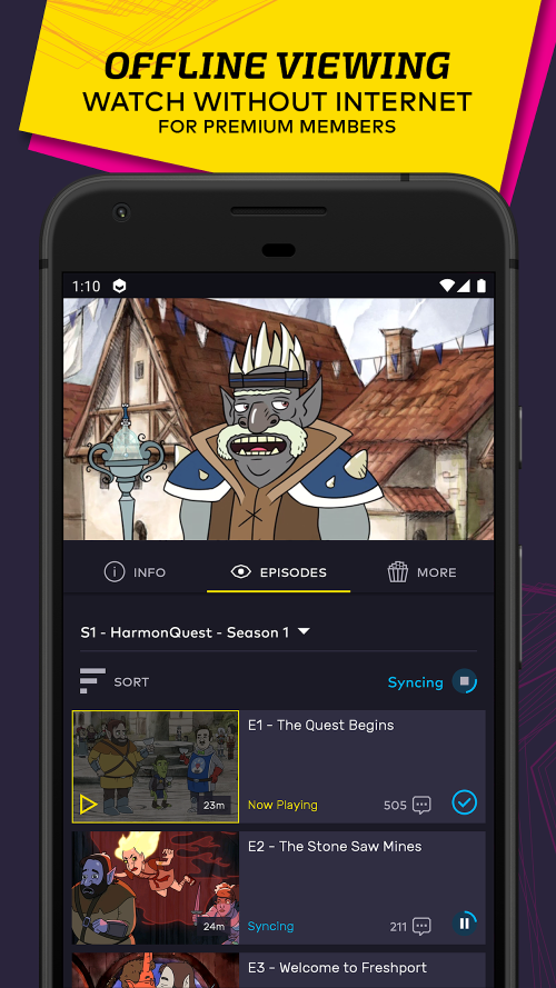 VRV v1.22.0 MOD APK (Premium Subscribed)