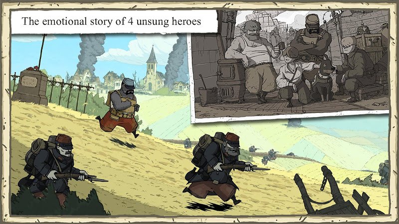 Valiant Hearts v1.0.4 APK + OBB (Full Paid) Download for Android