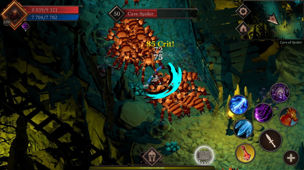 Vengeance RPG 2D v1.3.6.1 MOD APK + OBB (Unlimited Gold, EXP)