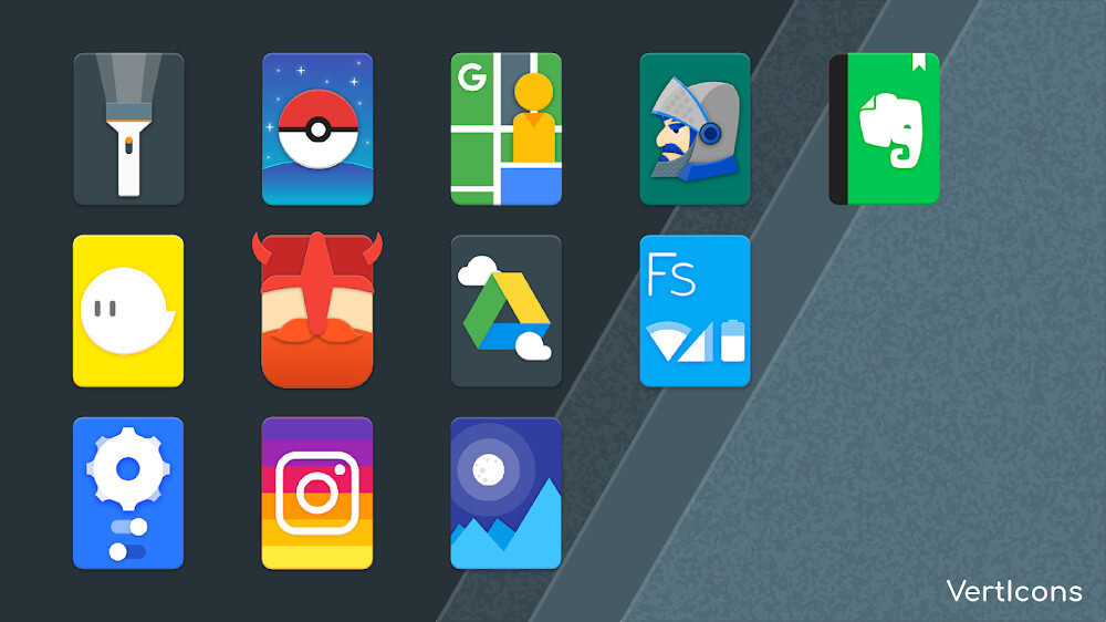 Verticons Icon Pack v2.4.8 APK (Patched)