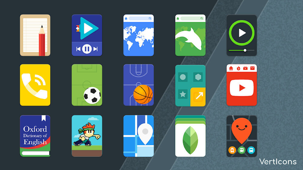 Verticons Icon Pack v2.4.8 APK (Patched)