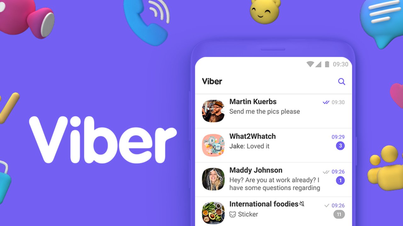 Viber Messenger MOD APK 19.7.1.0 (All Unlocked)