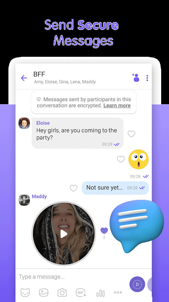 Viber Messenger v21.8.1.0 APK + MOD (Optimized/Lite)