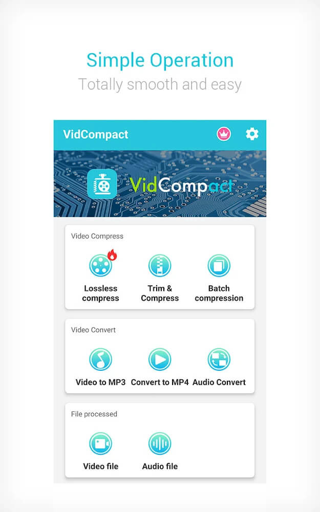 VidCompact v3.6.5 APK + MOD (Premium Unlocked)