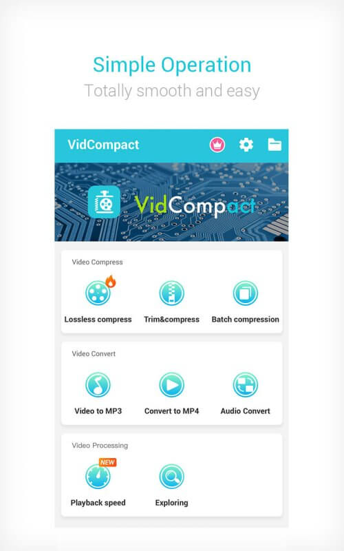 VidCompact v4.0.3.0 MOD APK (VIP Unlocked)