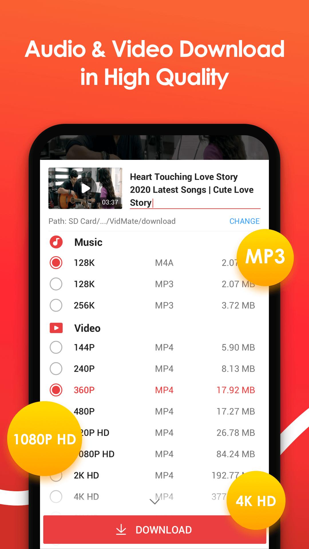 VidMate v4.5094 APK + MOD (Premium Unlocked)