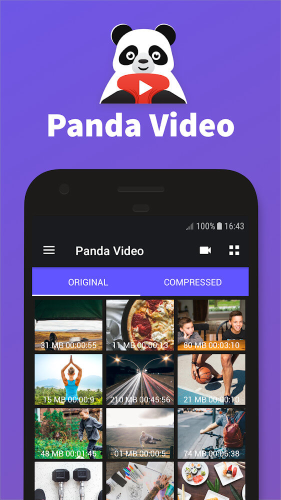 Video Compressor Panda v1.2.17 MOD APK (Premium Unlocked)