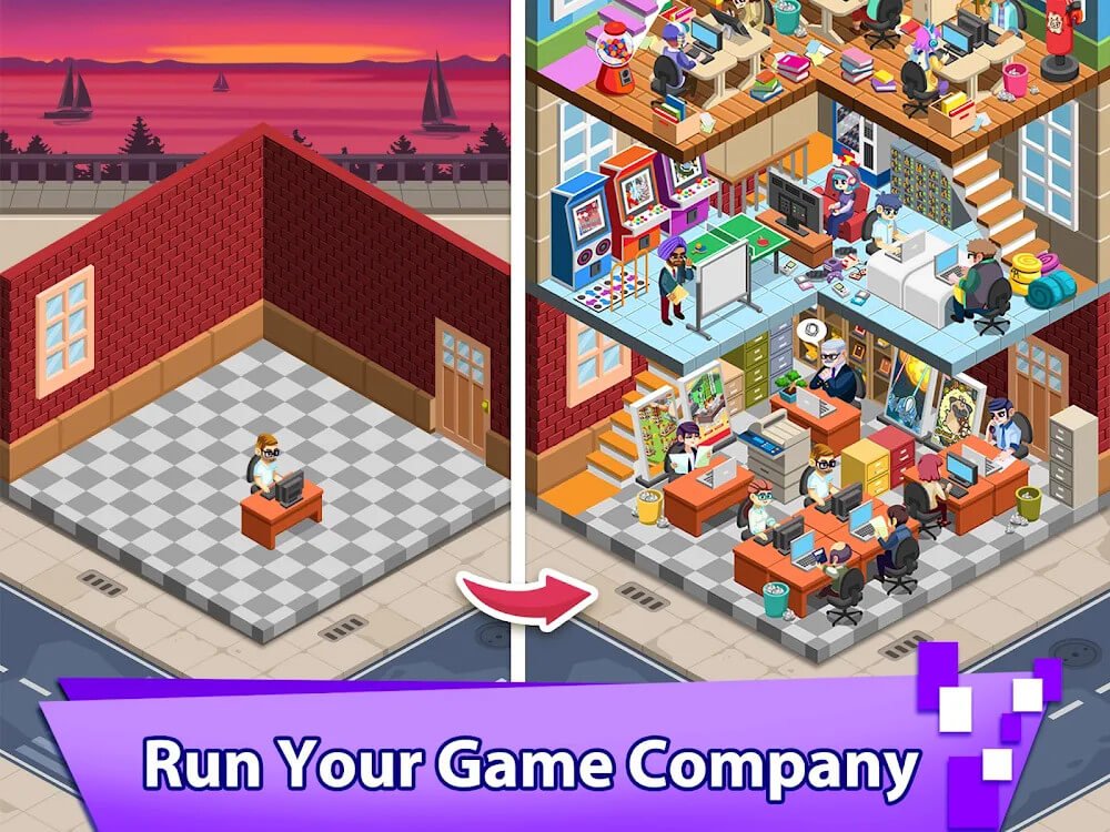 Video Game Tycoon v3.3 MOD APK (Free Purchase)
