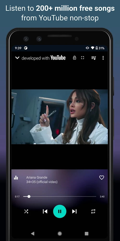 Video Music Player Downloader v1.208 MOD APK (Pro Unlocked)