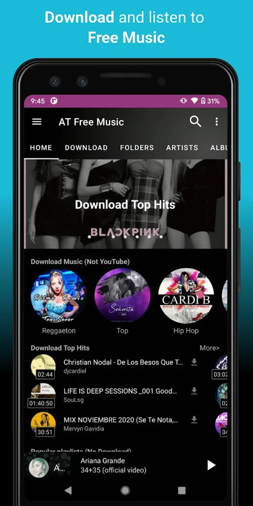 Video Music Player Downloader v1.208 MOD APK (Pro Unlocked)