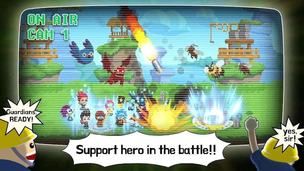 Videogame Guardians v3.1.13 MOD APK (God Mode, Attack Multiplier)