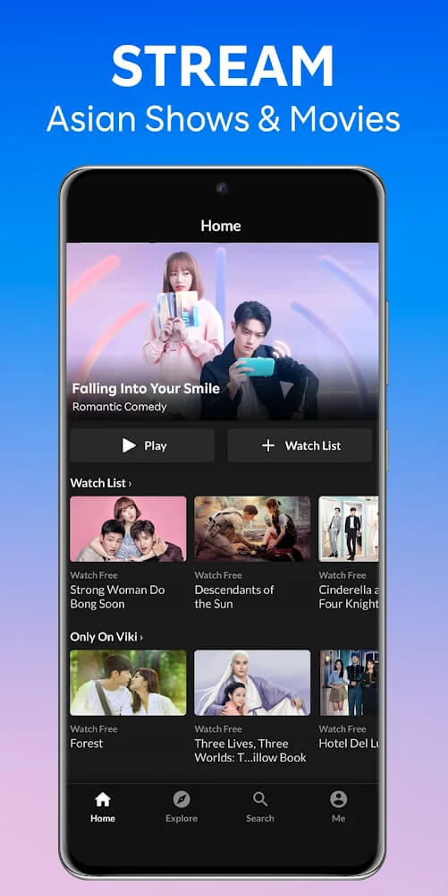 Viki v23.1.0 APK + MOD (Pass Pluss Unlocked)