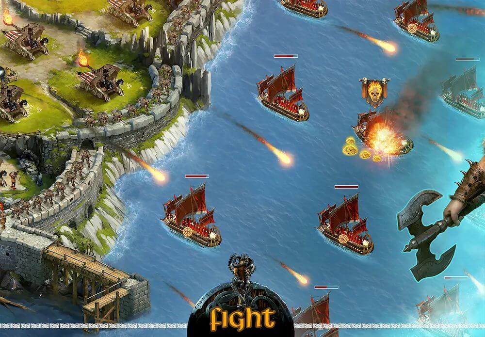 Vikings: War of Clans v6.2.5.2154 MOD APK (Speed Hack)