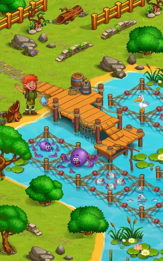 Vikings and Dragon Island Farm v1.47 MOD APK (Unlimited Money)