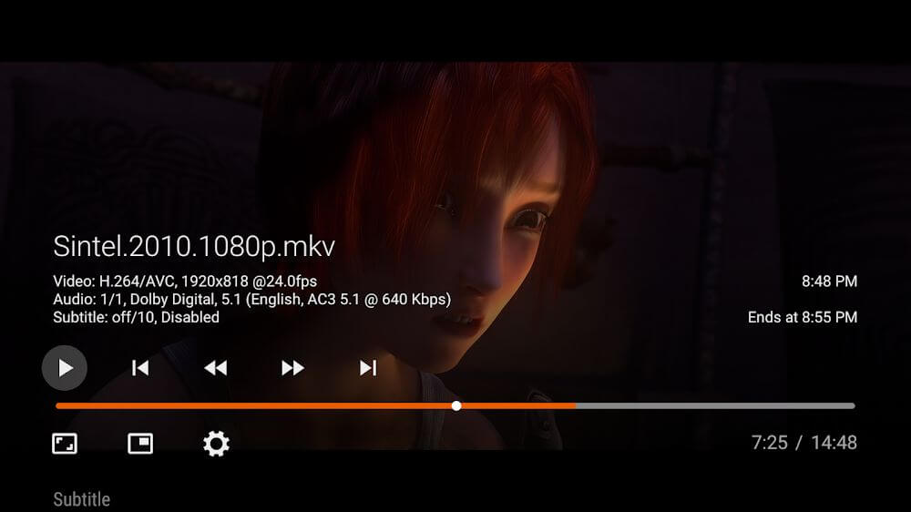 Vimu Media Player for TV v10.70 APK (Paid)