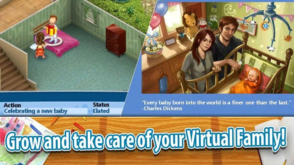 Virtual Families 2 v1.7.13 MOD APK (Unlimited Money)