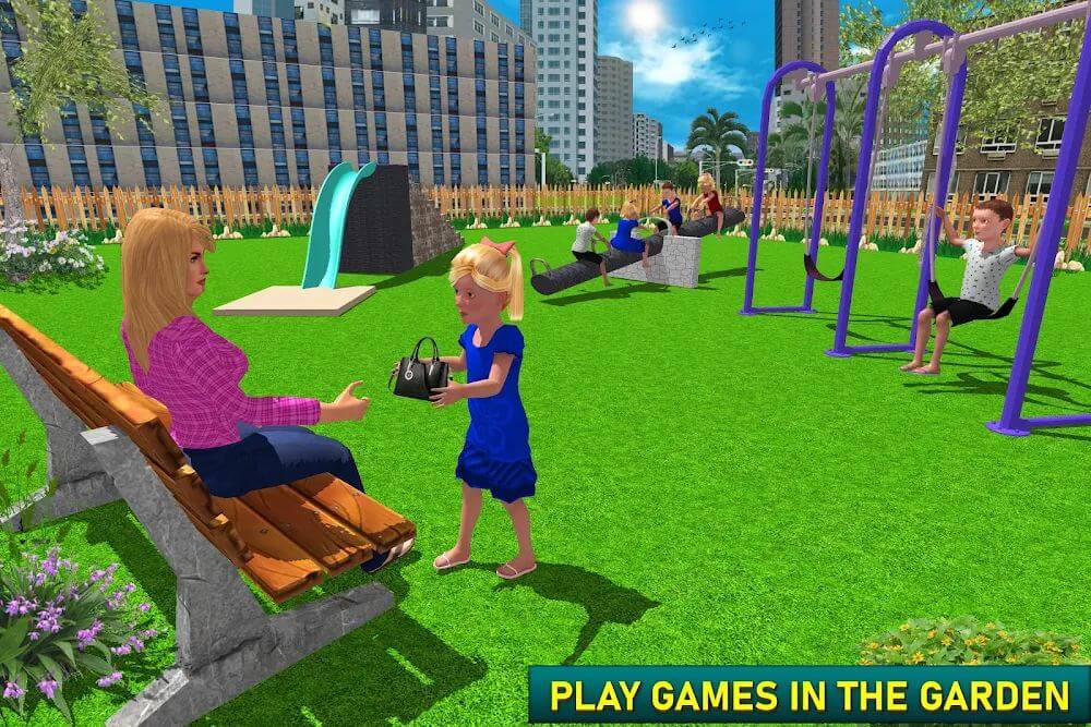 Virtual Single Mom Simulator v1.33 MOD APK (Unlocked All Content)