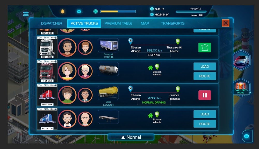 Virtual Truck Manager 2 v1.0.20 MOD APK (Free Rewards) Download