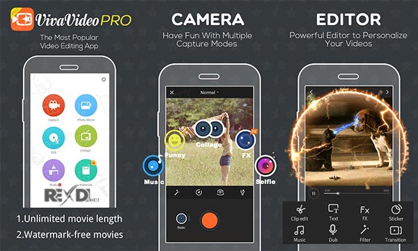 VivaVideo Pro Mod APK 9.4.3 (Premium) Android