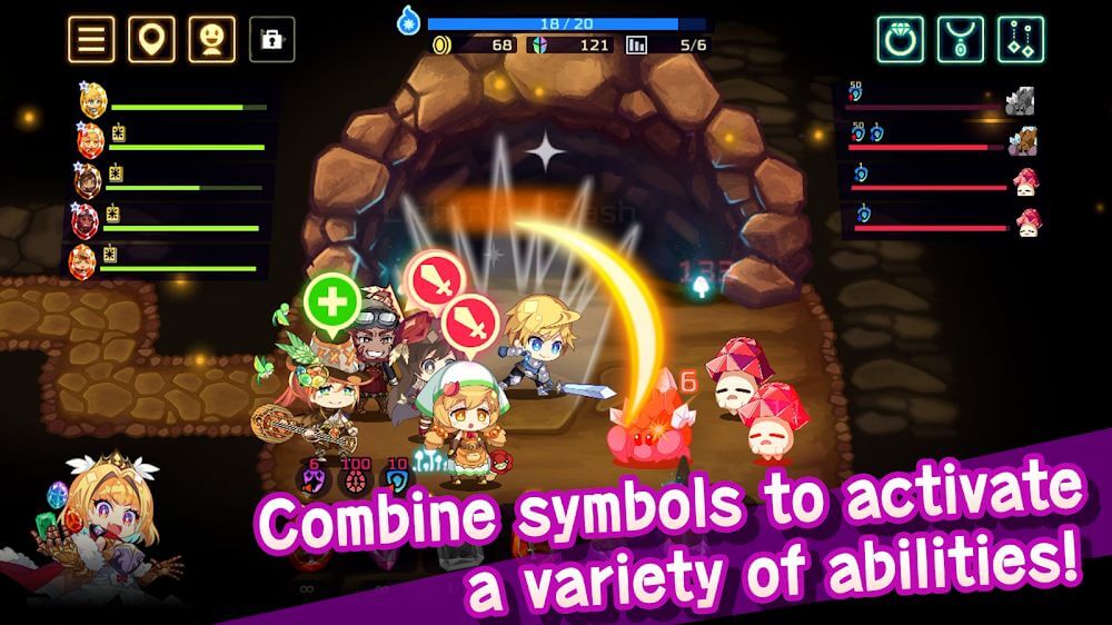 Vivid Knight v1.3.1 APK + MOD (High Stamina, Mats Gems)