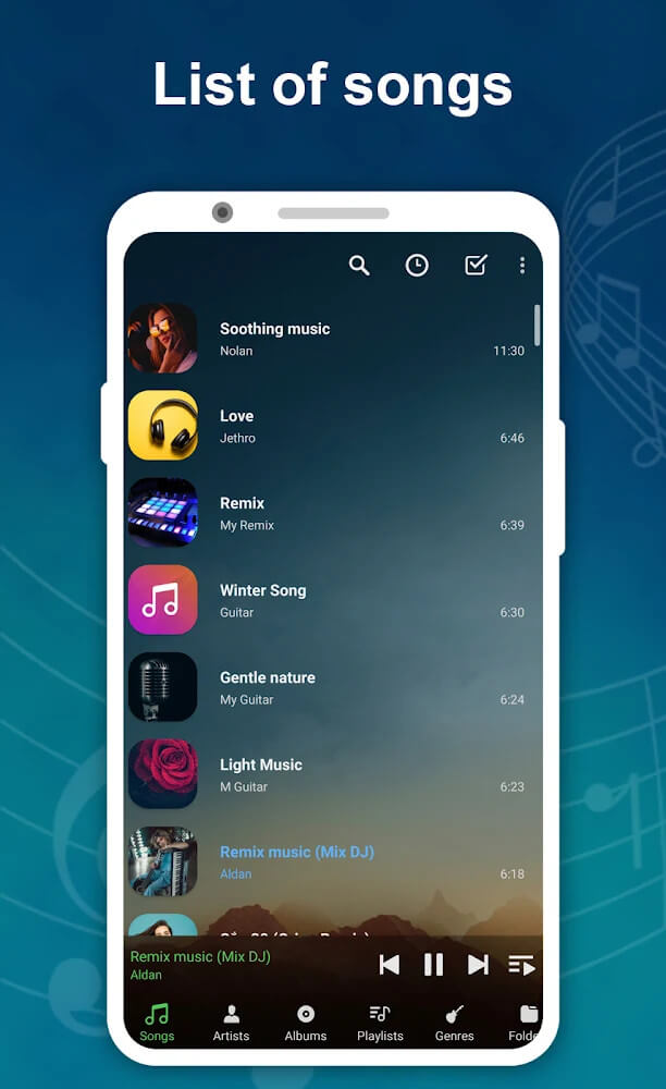 Vmons Music Player v4.5.8 APK + MOD (Premium Unlocked)