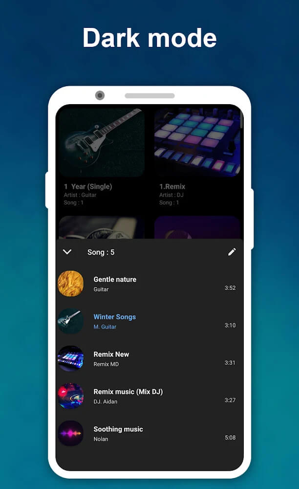 Vmons Music Player v4.5.8 APK + MOD (Premium Unlocked)