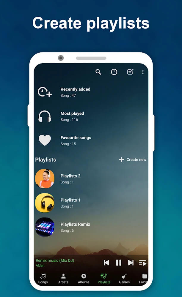 Vmons Music Player v4.5.8 APK + MOD (Premium Unlocked)