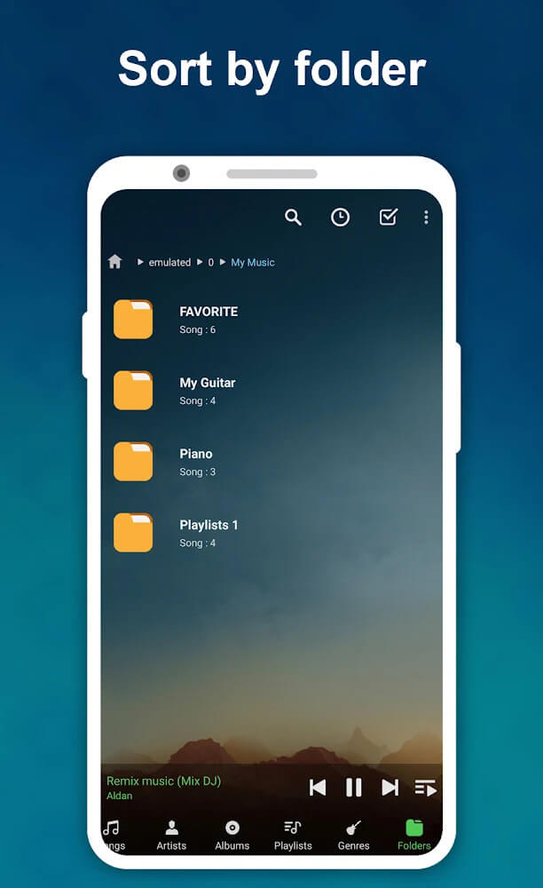 Vmons Music Player v4.5.8 APK + MOD (Premium Unlocked)