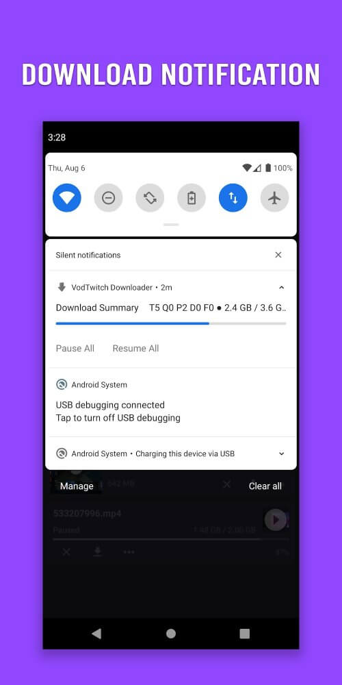 VodTwit Downloader v24.8.15 MOD APK (Premium Unlocked)