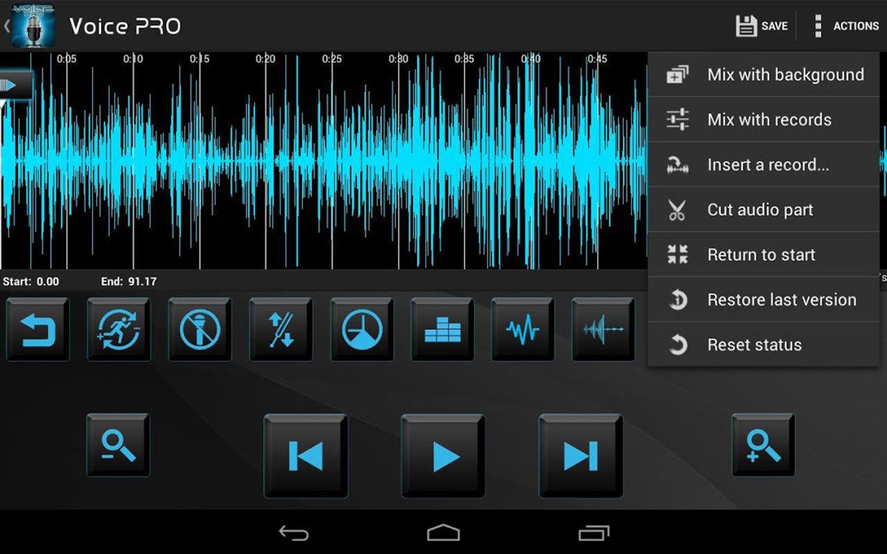 Voice PRO HQ Audio Editor MOD APK 4.2.2 (Unlocked)