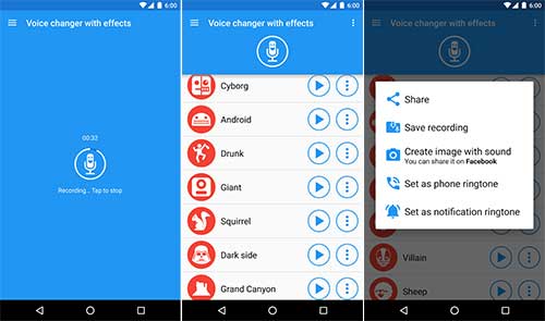 Voice changer with effects Premium 3.8.11 Apk Android