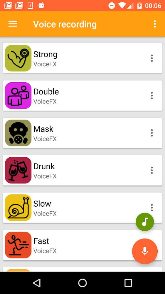 VoiceFX v1.2.2b APK + MOD (Pro Unlocked)