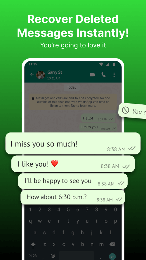 WA Deleted Messages Recovery v1.5.2 MOD APK (Premium Unlocked)